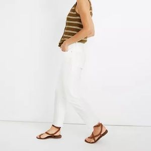 Madewell High-Rise Slim Crop Boyjean